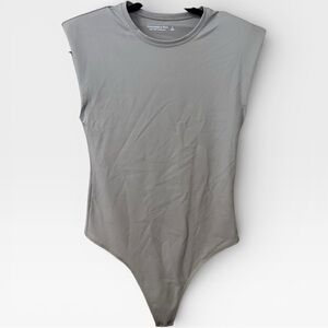 Abercrombie and Fitch Tan Shoulder Pas Bodysuit